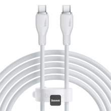 Baseus Cable Pudding Series Fast Charging Type-C to Type-C 100W-1.2M-White