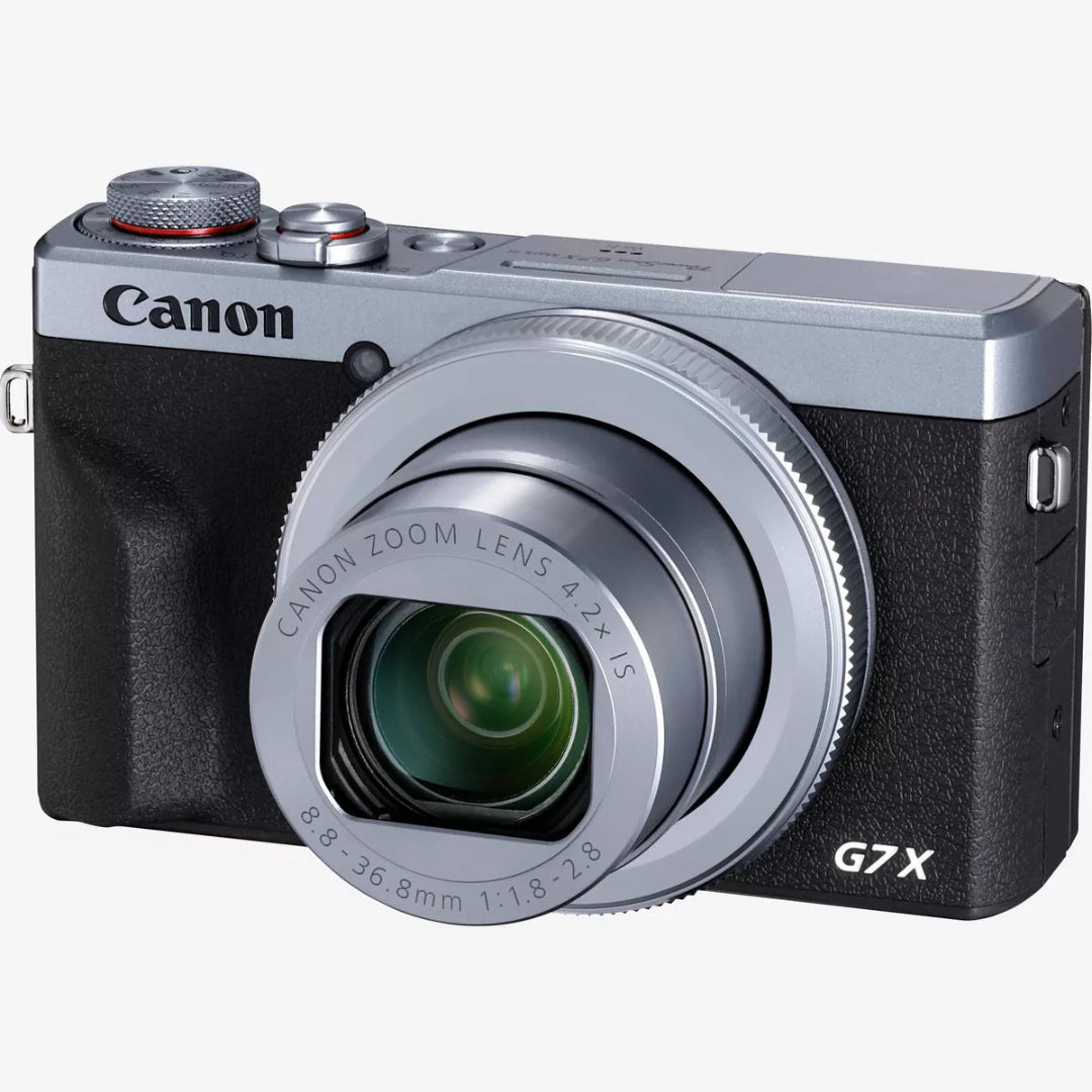 Canon PowerShot G7 X Mark III – 20.1MP 1.0" CMOS Sensor- Silver