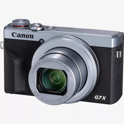 Canon PowerShot G7 X Mark III – 20.1MP 1.0" CMOS Sensor- Silver