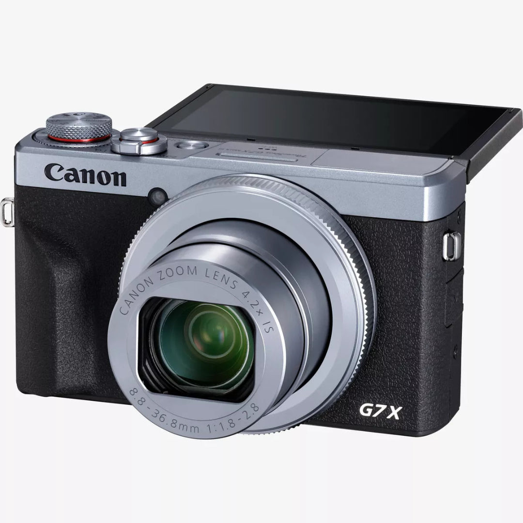 Canon PowerShot G7 X Mark III – 20.1MP 1.0" CMOS Sensor- Silver