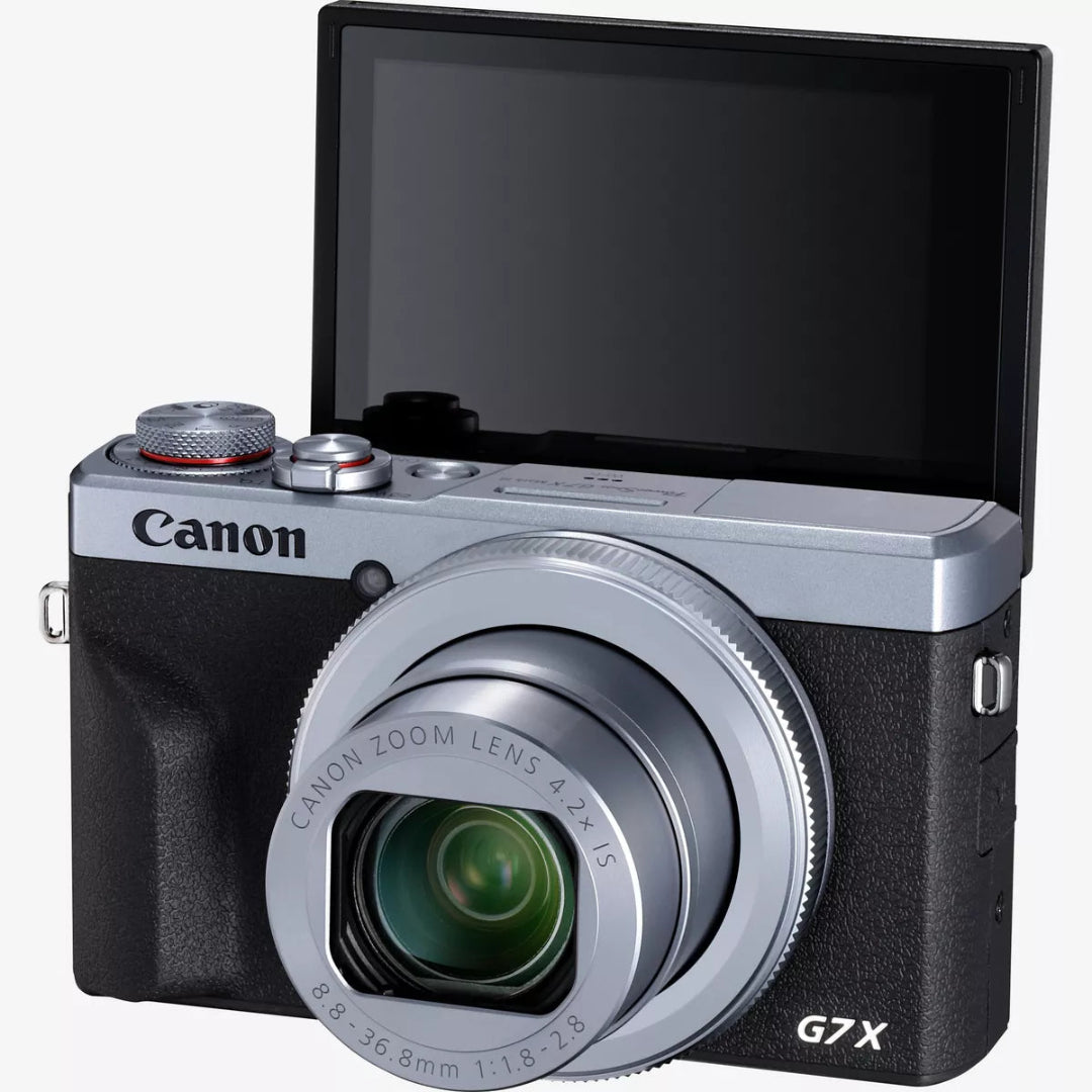 Canon PowerShot G7 X Mark III – 20.1MP 1.0" CMOS Sensor- Silver