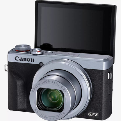 Canon PowerShot G7 X Mark III – 20.1MP 1.0" CMOS Sensor- Silver