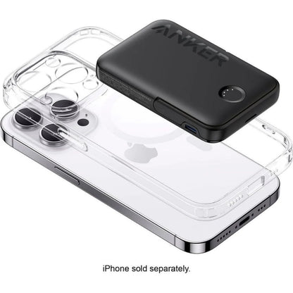 Anker 622 MagGo – Wireless Snap-On Charger with Kickstand, 5000mAh-Black