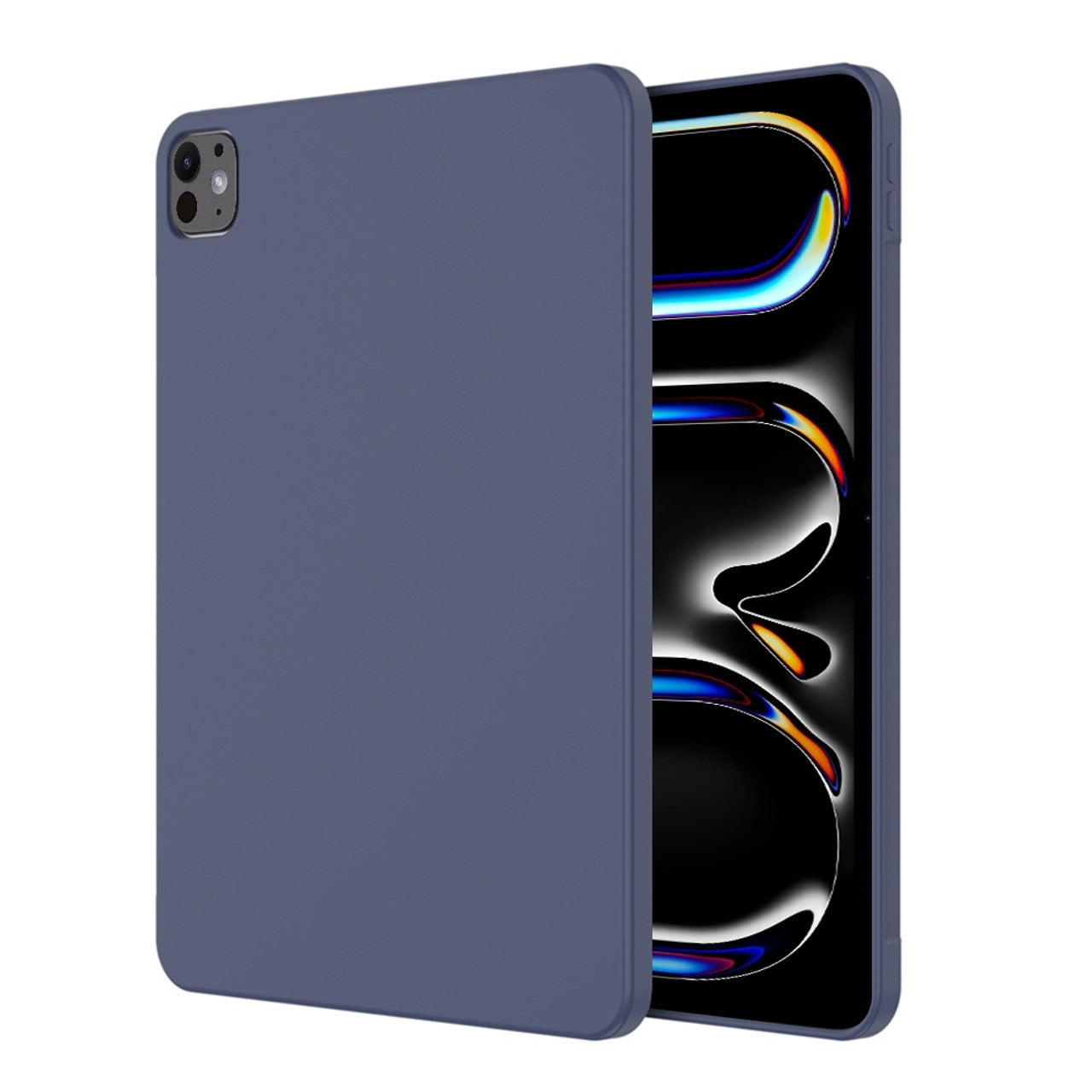 Mutural Silicone Microfiber Tablet Case For iPad Pro 13 2024