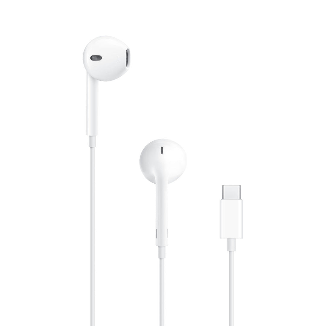 Apple EarPods with USB‑C Connector – Wired Stereo Earbuds with Remote & Mic (White)