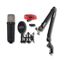 Rode NT1 5th Gen — Studio Condenser Microphone with Dual XLR & USB Connectivity & 32-bit Float Audio-Black