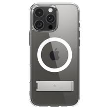Caseology Cover IPhone 16 Pro -Capella MagFit Kickstand-Clear Gray