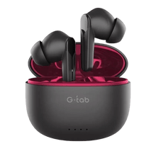 G-tab X5 Pro TWS Earbuds, Noise Cancellation, Black