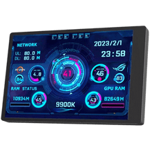 Porodo Gaming 3.5" Mini Smart Information Screen - Black