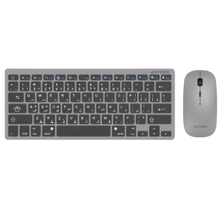 Porodo Wireless Super Slim and Portable Bluetooth Keyboard with Mouse (English / Arabic)