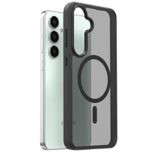 Araree Cover Matte Black for Galaxy S24 FE – Slim, Shockproof, Scratch-Resistant, and Wireless Charging Compatible