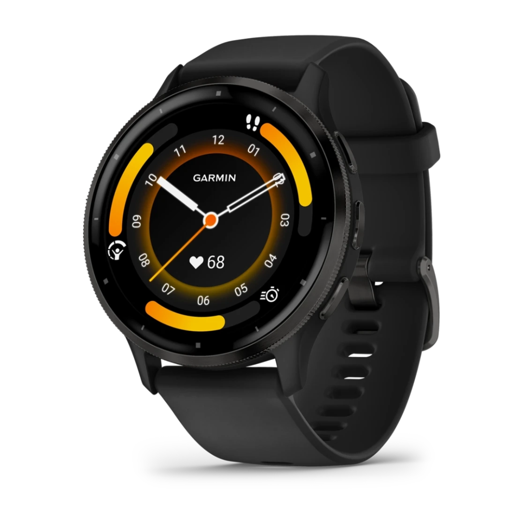 Garmin Venu® 3 – Premium AMOLED Fitness Smartwatch with Sleep Coaching, Wheelchair Mode & Built-in Speaker