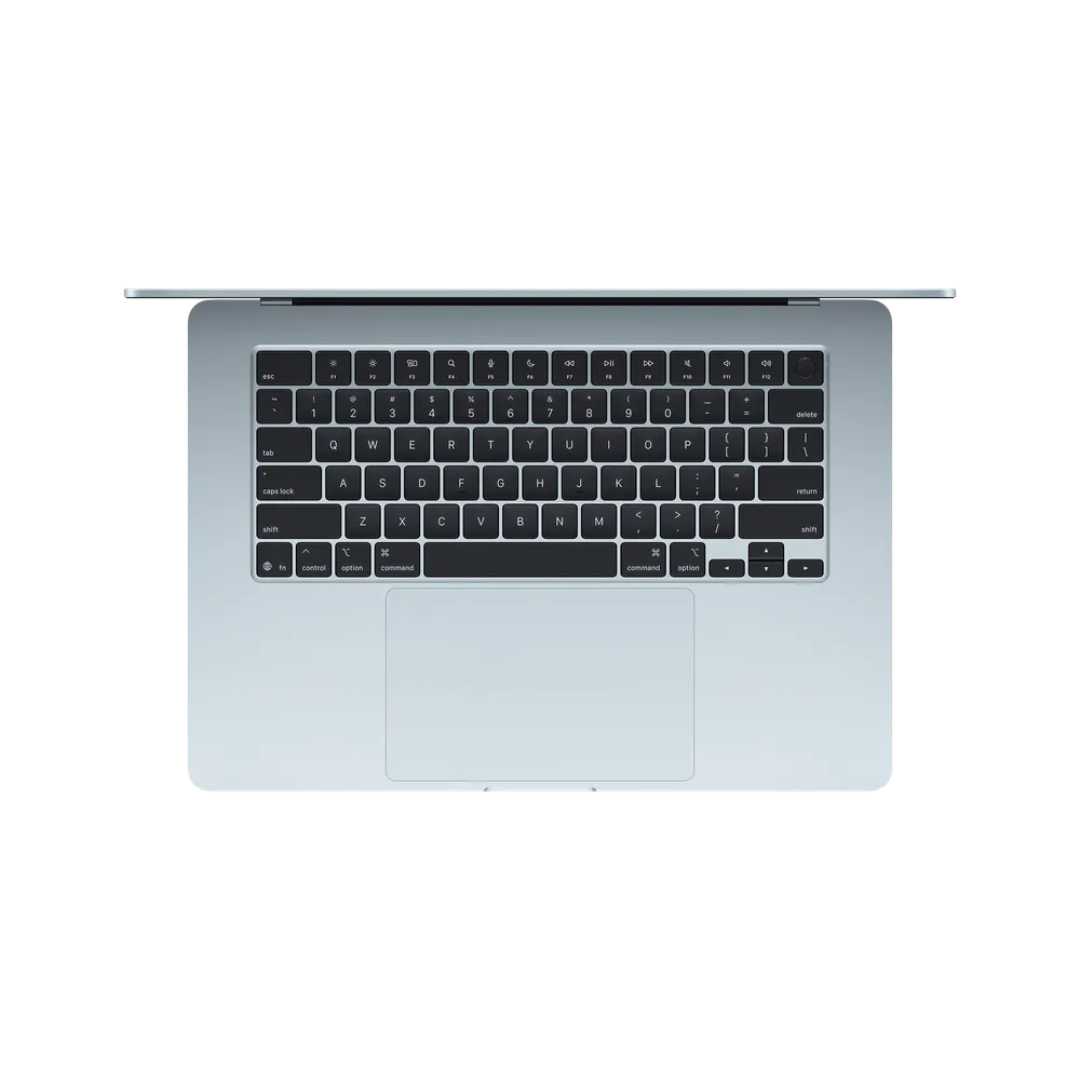 Apple MacBook Air 15.3″ – M4 Chip, 10-Core CPU, 10-Core GPU, 24GB RAM, 1TB SSD - Sky Blue