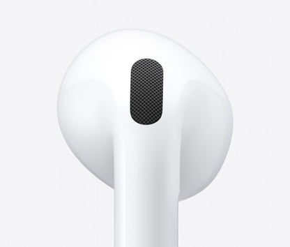 Apple AirPods (4th Generation) with Active Noise Cancellation – USB‑C, Wireless Charging Case – White