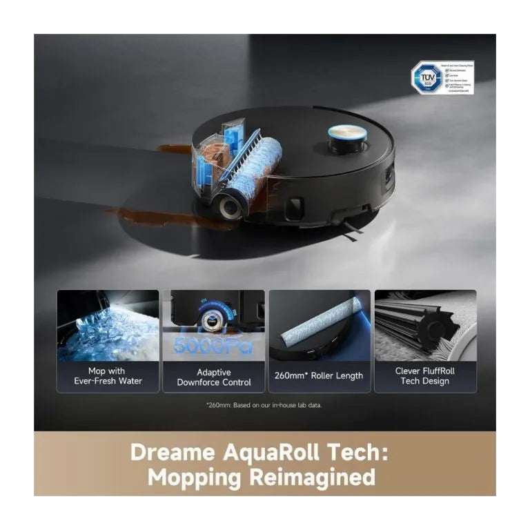 Dreame Aqua10 Ultra – Roller Robot Vacuum & Mop-Advanced Smart Cleaner