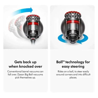 Dyson Big Ball™ CY23 – Self-Righting Canister Vacuum-Powerful Multi-Floor Cleaning