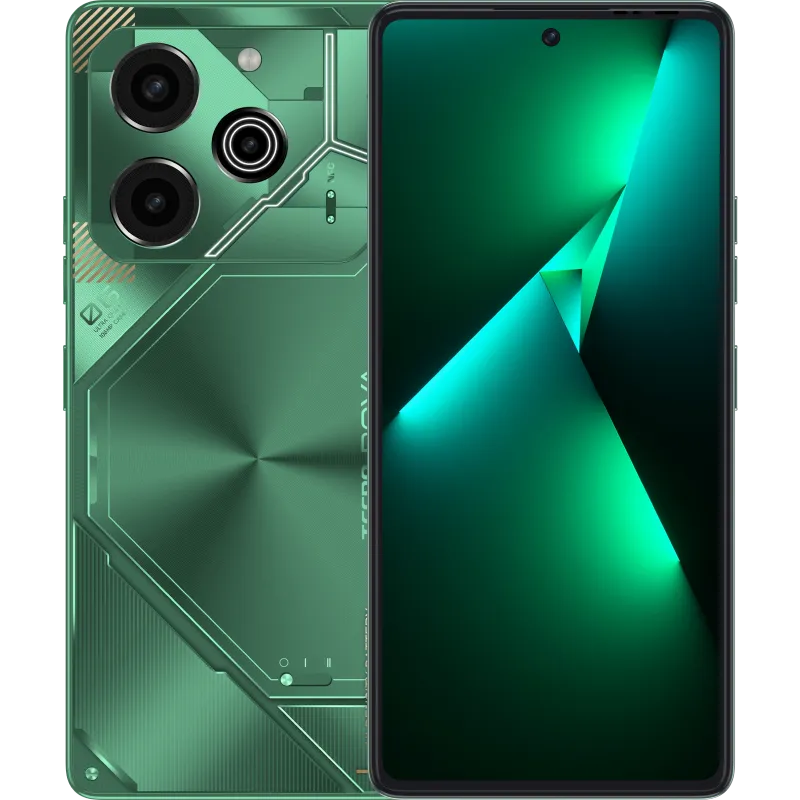 Tecno Pova 6 – 6.78" AMOLED FHD+, 108MP Camera, 8GB RAM + 256GB, Massive 6000mAh Battery with 70W Fast Charge
