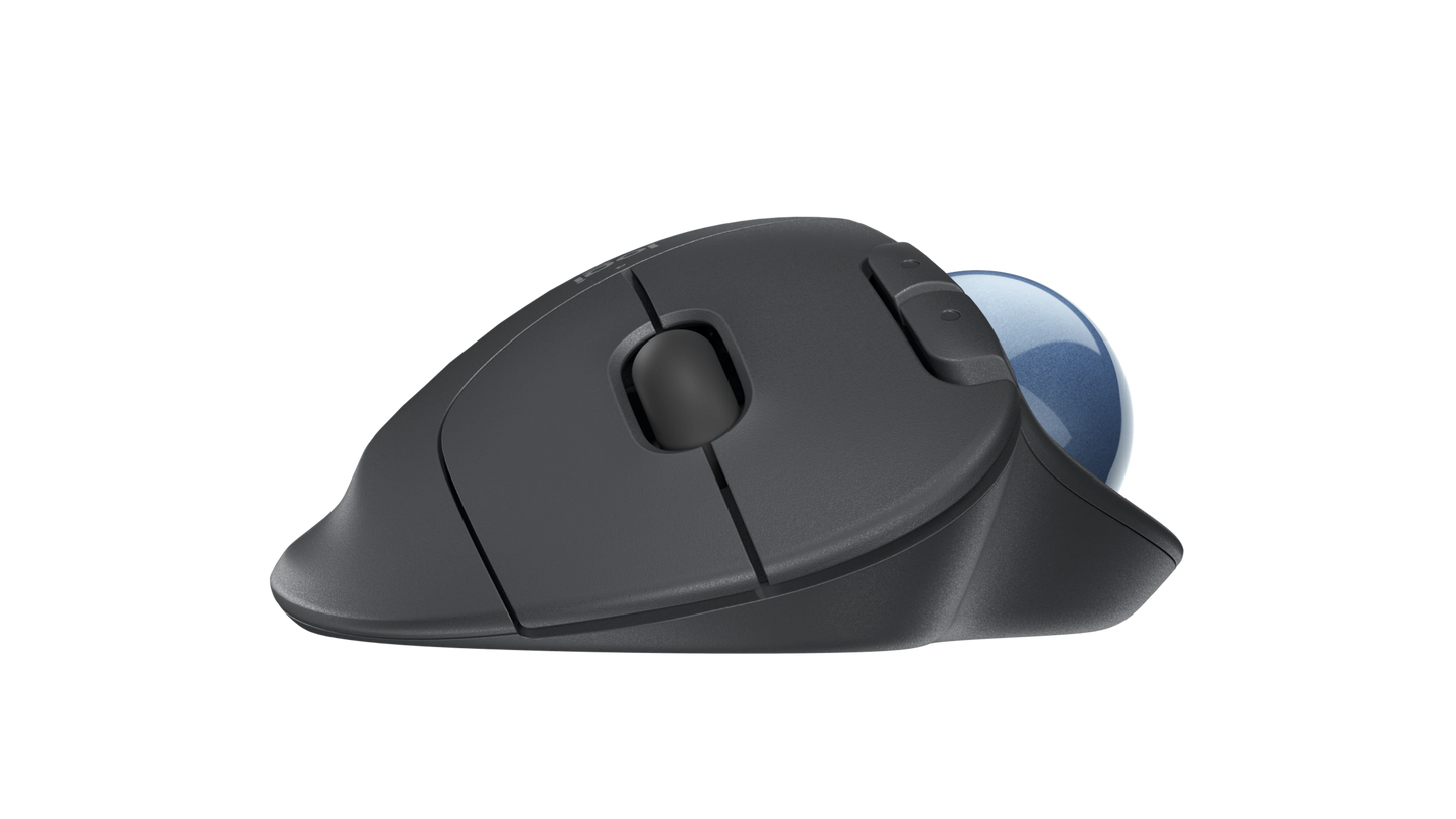 Logitech Wireless Trackball Mouse ERGO M575S Graphite