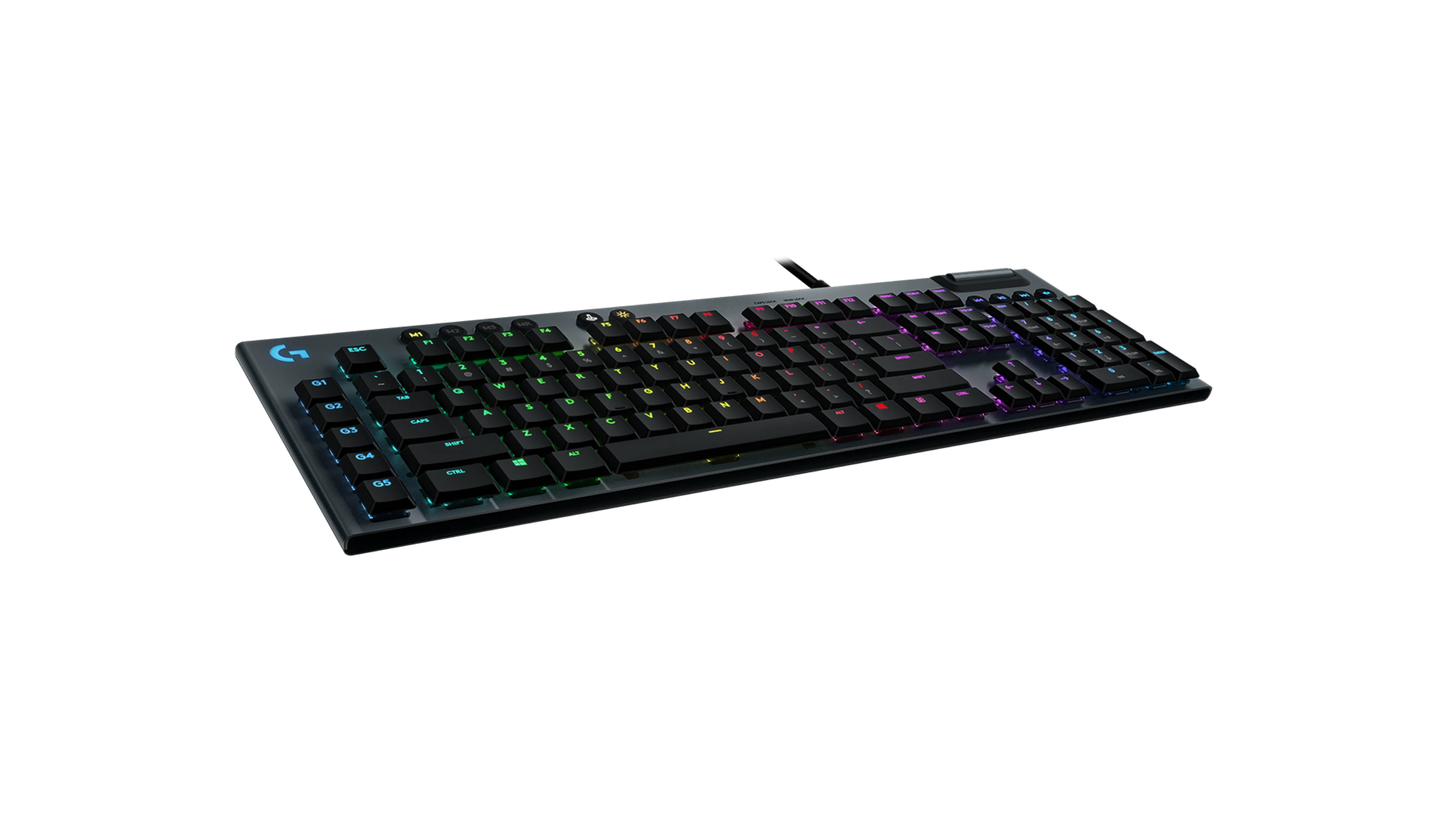 Logitech G815 LIGHTSPEED RGB Mechanical Gaming keyboard - GL - Carbon - US INTL - USB - INTNL