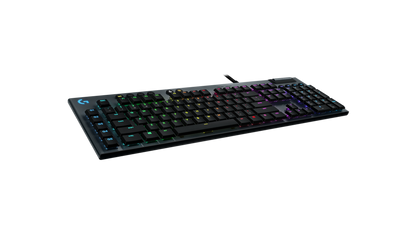 Logitech G815 LIGHTSPEED RGB Mechanical Gaming keyboard - GL - Carbon - US INTL - USB - INTNL