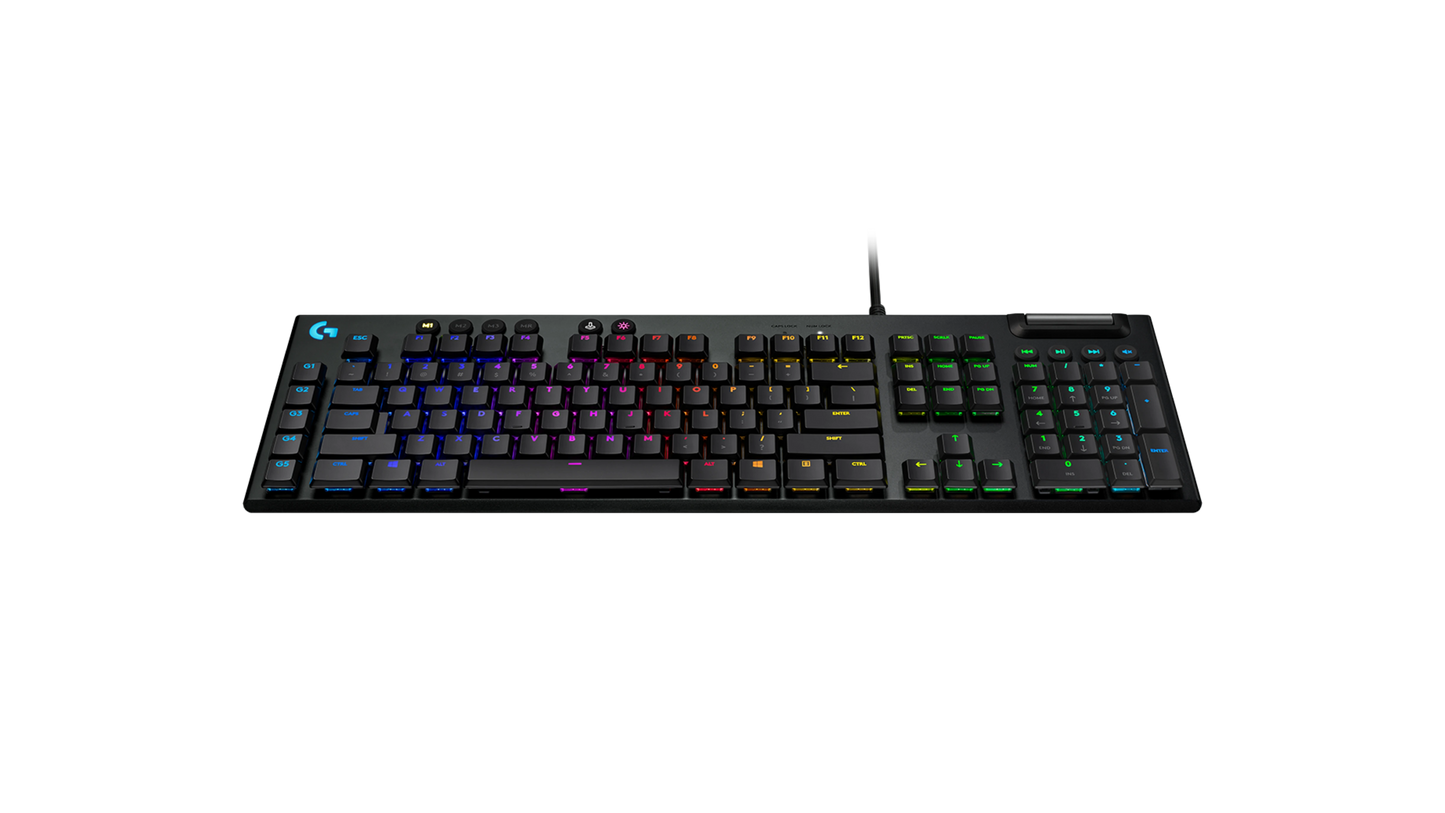Logitech G815 LIGHTSPEED RGB Mechanical Gaming keyboard - GL - Carbon - US INTL - USB - INTNL