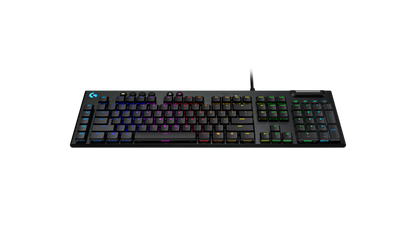 Logitech G815 LIGHTSPEED RGB Mechanical Gaming keyboard - GL - Carbon - US INTL - USB - INTNL