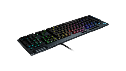 Logitech G815 LIGHTSPEED RGB Mechanical Gaming keyboard - GL - Carbon - US INTL - USB - INTNL