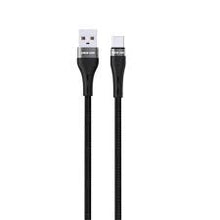 Green Lion USB-A to USB-C Braided Cable - Black