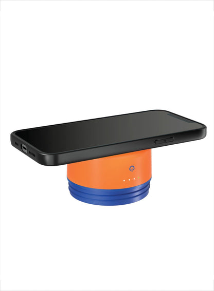 Goui LOCH — Smart Hydration Bottle with 6000mAh Wireless Power Bank Built-In-Orange
