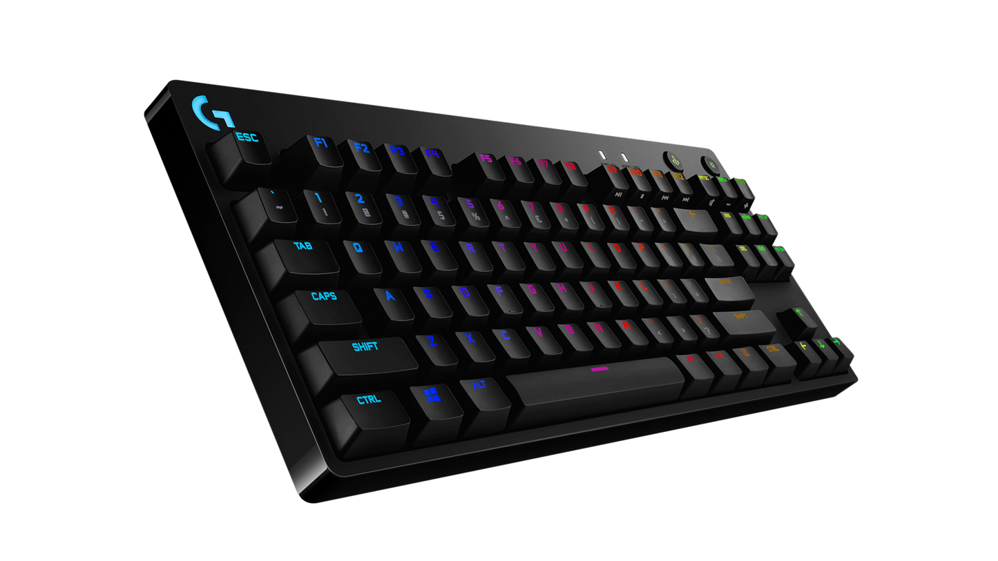 Logitech G PRO Mechanical Gaming keyboard - Black - US INTL - USB