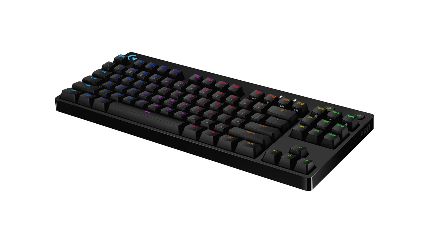 Logitech G PRO Mechanical Gaming keyboard - Black - US INTL - USB