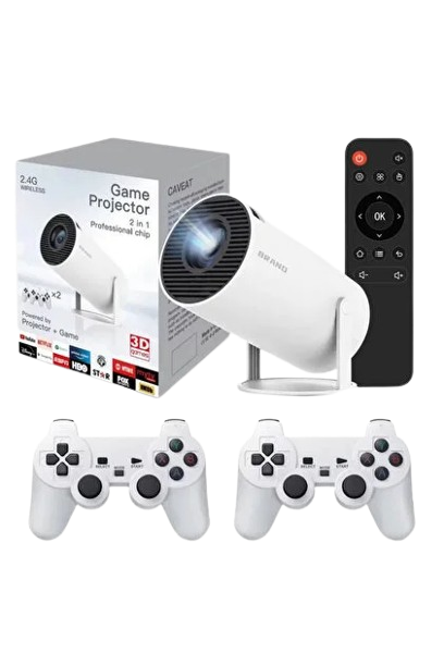 Game Projector 2 in 1 - 2.4G Wireless